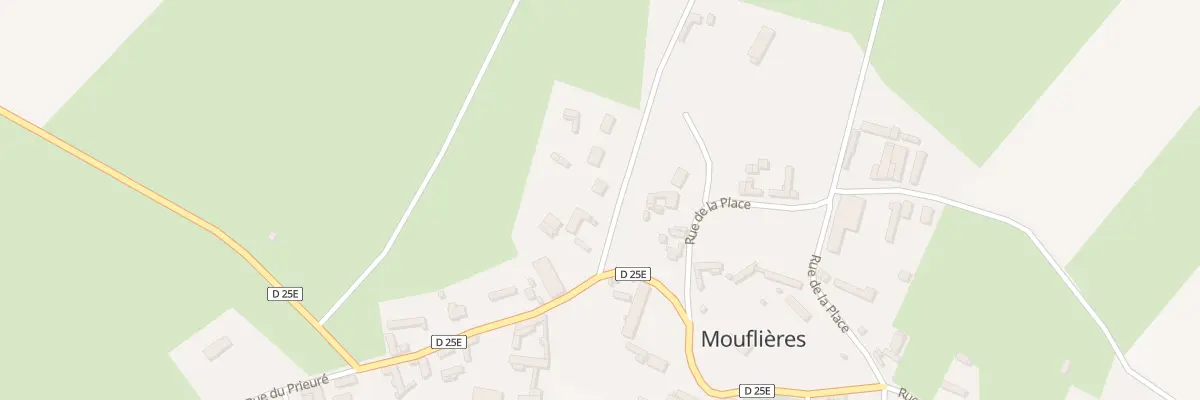 Plan du 3 Rue de la Routière à Mouflières