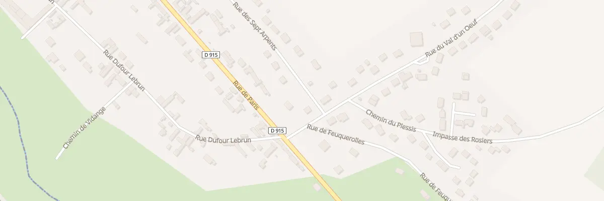 Plan du 1B Rue du Val d’Un Oeuf à Talmontiers