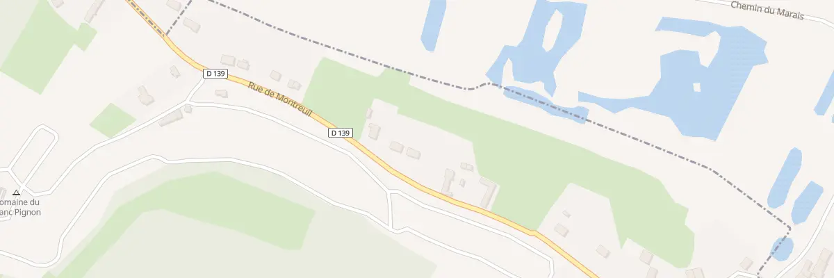 Plan du 5000 Rue de Montreuil à La Calotterie