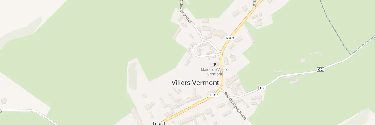 Plan du 6 Rue de l’Eglise à Villers-Vermont