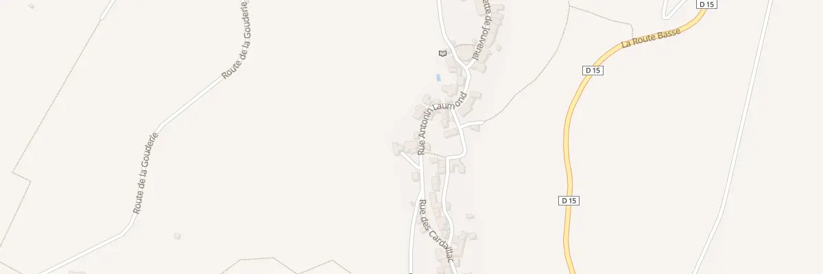 Plan du 5061 Curemonte à Curemonte