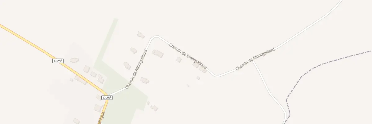 Plan du 308 Che de Casselamour à Trébons-sur-la-Grasse