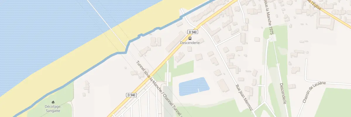 Plan du 2577 Route Départementale 940 à Sangatte