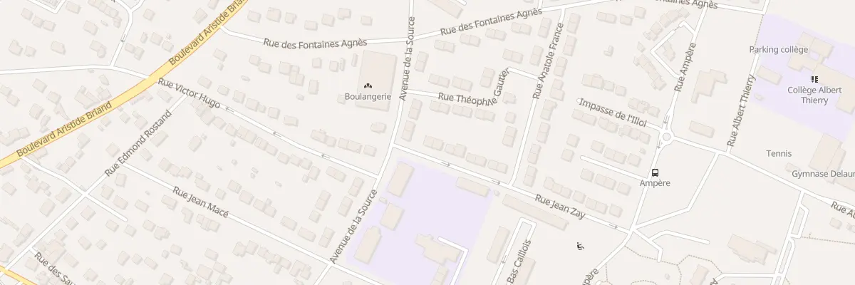 Plan du 1B Rue Jean Zay à Limay