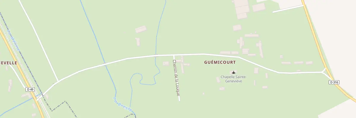 Plan du 6003 Guemicourt à Saint-Germain-sur-Bresle