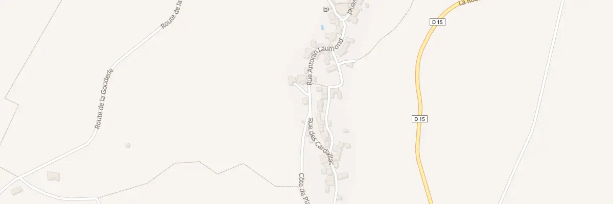 Plan du 5059 Curemonte à Curemonte