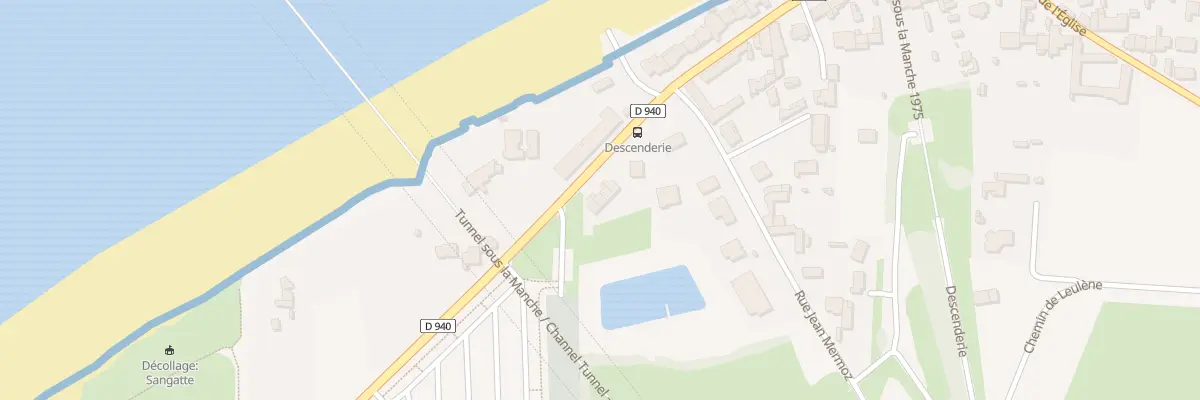 Plan du 2571 Route Départementale 940 à Sangatte