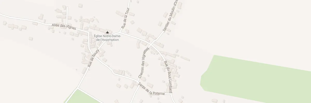 Plan du 8 Rue du Bout Lombard à Courcelles-lès-Gisors