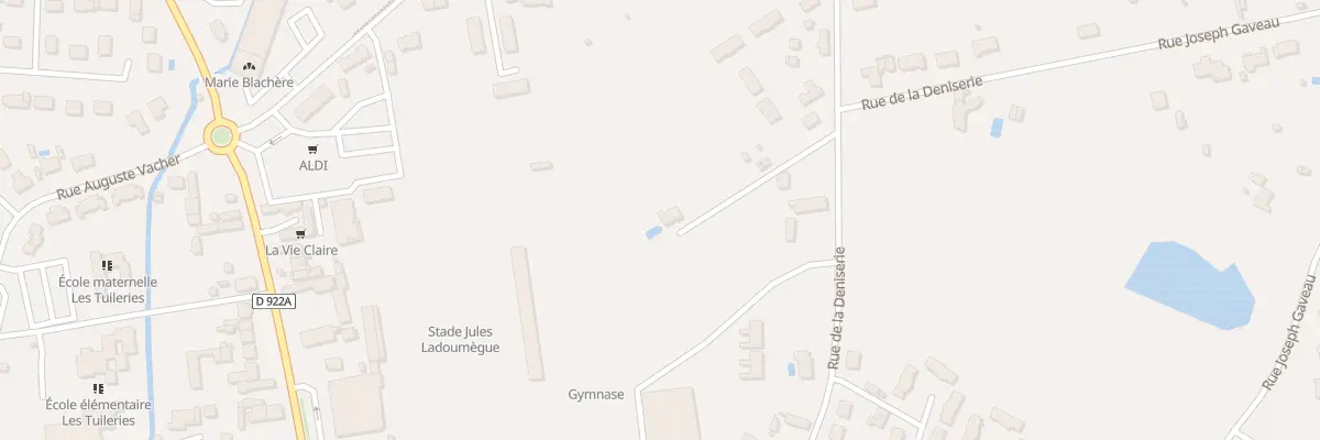 Plan du 70B Rue de la Deniserie à Romorantin-Lanthenay