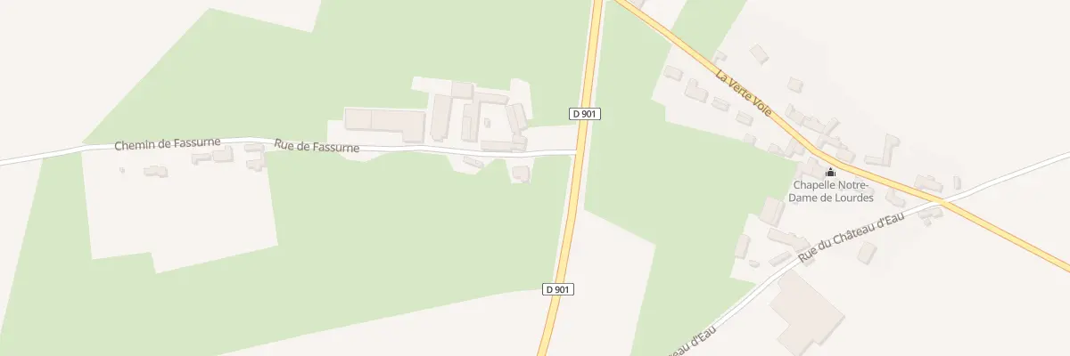 Plan du 43 Rue de Fasurne à Lacres