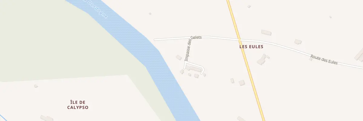 Plan du 5003 Les Eules à Carennac