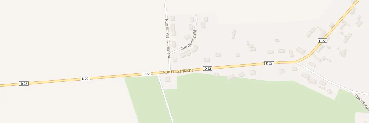 Plan du 4 Rue René Sallé à Moyenneville