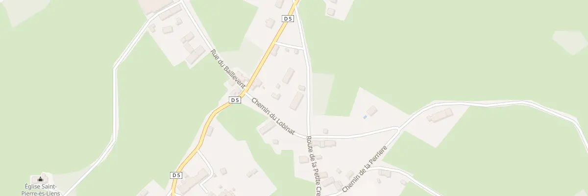 Plan du 2 Rte de la Petite Creuse à Nouzerolles