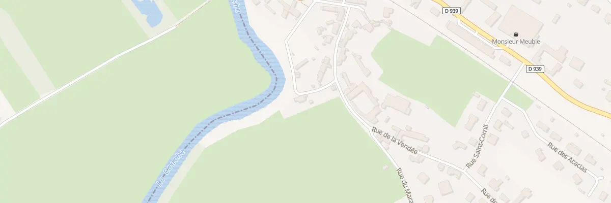 Plan du 3A Rue de l’Abreuvoir à Attin