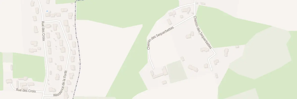 Plan du 76 Che des Sequerbettes à Belle-et-Houllefort