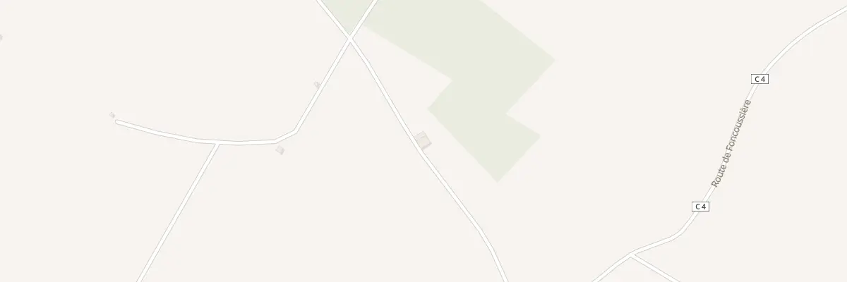 Plan du 1801 Rte de Foncoussière à Rabastens