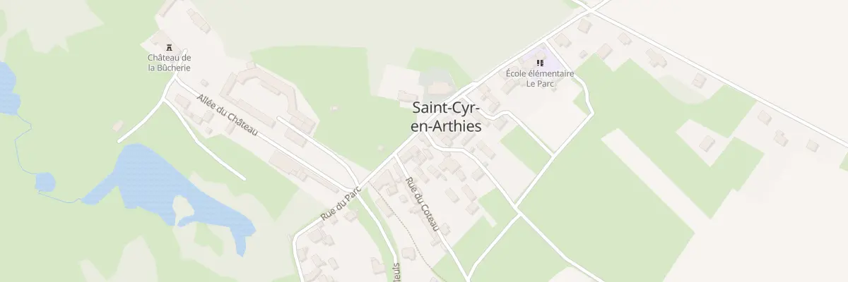 Plan du 22 Rue du Parc à Saint-Cyr-en-Arthies