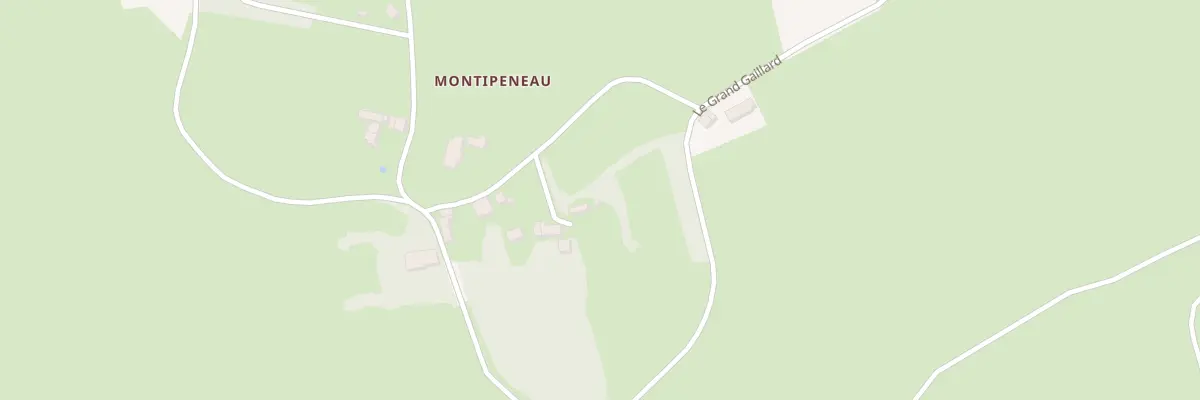 Plan du 6 Montipeneau à Gournay