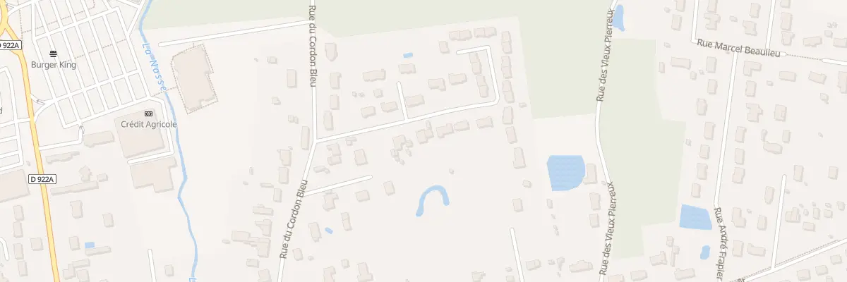 Plan du 29B Rue du Cordon Bleu à Romorantin-Lanthenay