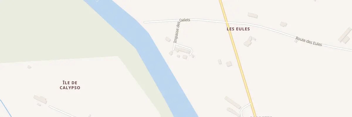 Plan du 5002 Les Eules à Carennac