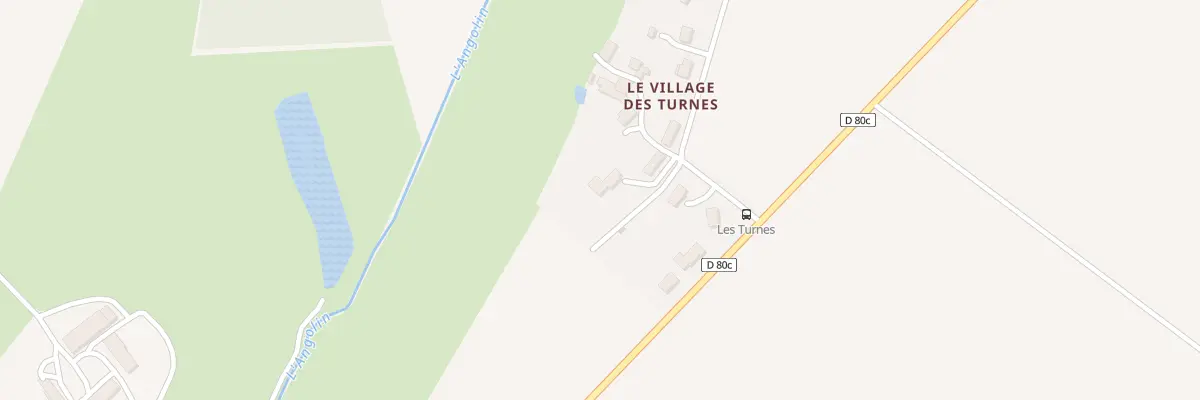 Plan du 9 Rte du Moulin Perrin à Coings