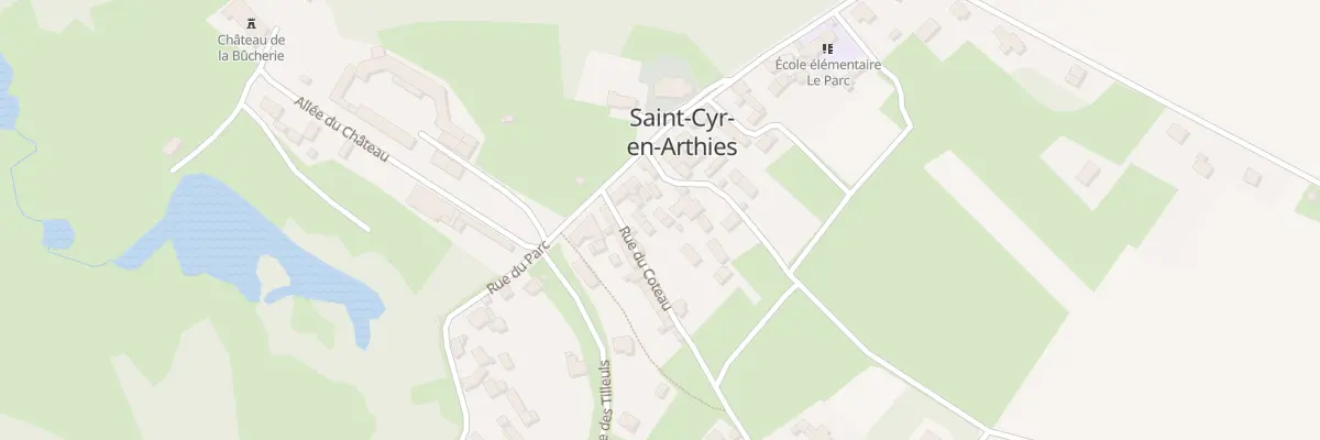 Plan du 24 Rue du Parc à Saint-Cyr-en-Arthies