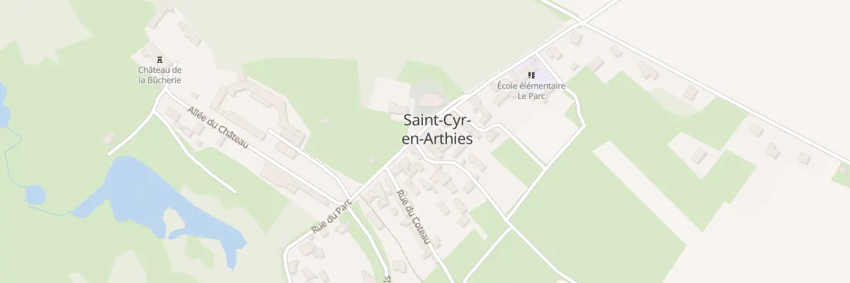 Plan du 2 Rue des Vergers à Saint-Cyr-en-Arthies