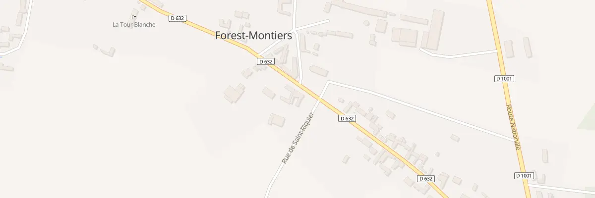 Plan du 22 Rue de la Ville à Forest-Montiers