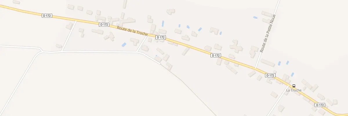 Plan du 45 Rte de la Troche à Grosrouvre