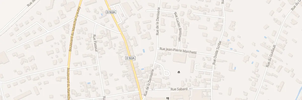 Plan du 14 Rue de la Deniserie à Romorantin-Lanthenay