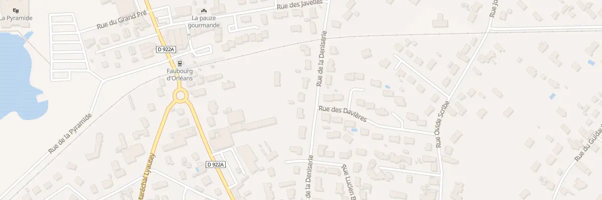 Plan du 32 Rue de la Deniserie à Romorantin-Lanthenay