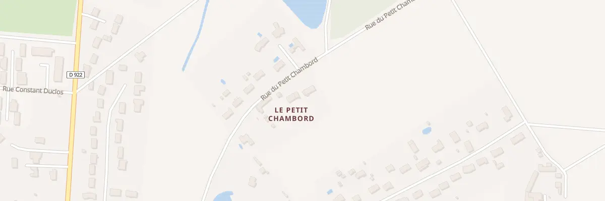 Plan du 255 Rue du Petit Chambord à Romorantin-Lanthenay