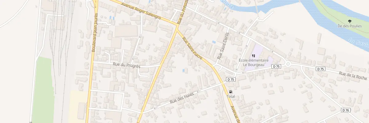 Plan du 19 Rue Saint-Fiacre à Romorantin-Lanthenay