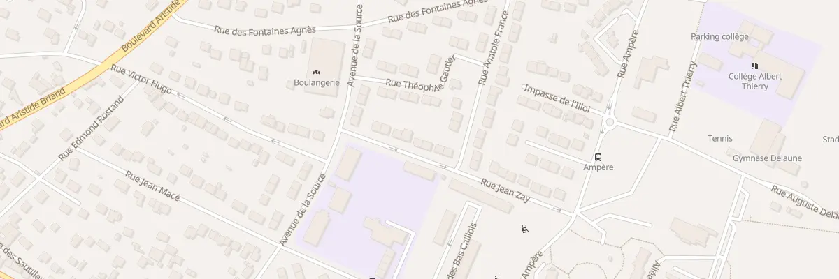 Plan du 9 Rue Jean Zay à Limay