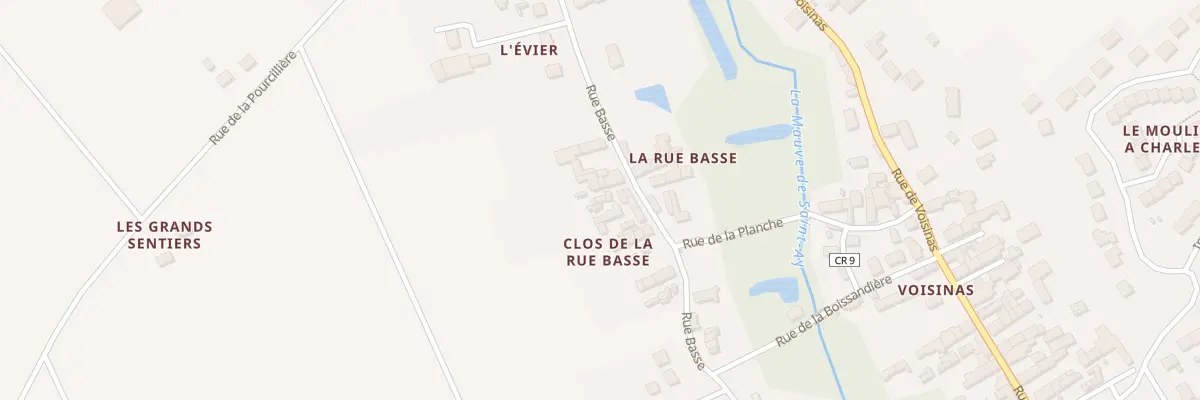 Plan du 53B Rue Basse à Saint-Ay
