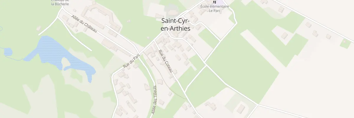 Plan du 26B Rue du Parc à Saint-Cyr-en-Arthies