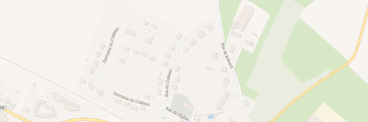 Plan du 107 Dom du Chateau à Attin