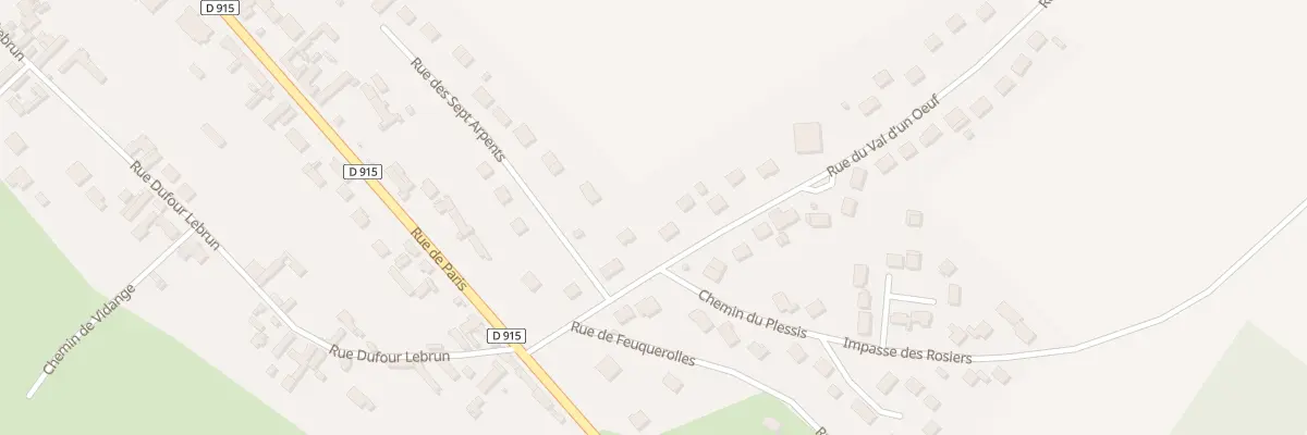 Plan du 5 Rue du Val d’Un Oeuf à Talmontiers
