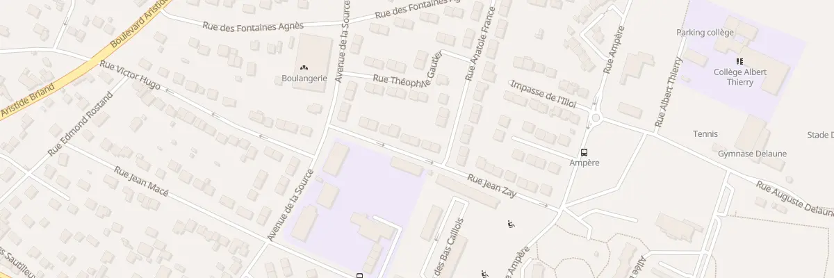 Plan du 11 Rue Jean Zay à Limay