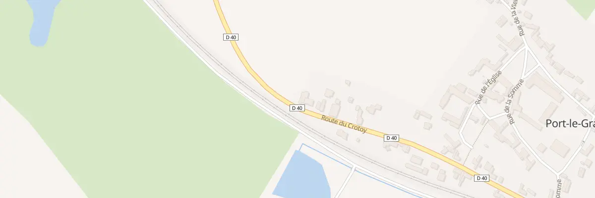 Plan du 47 Rte de la Baie à Port-le-Grand