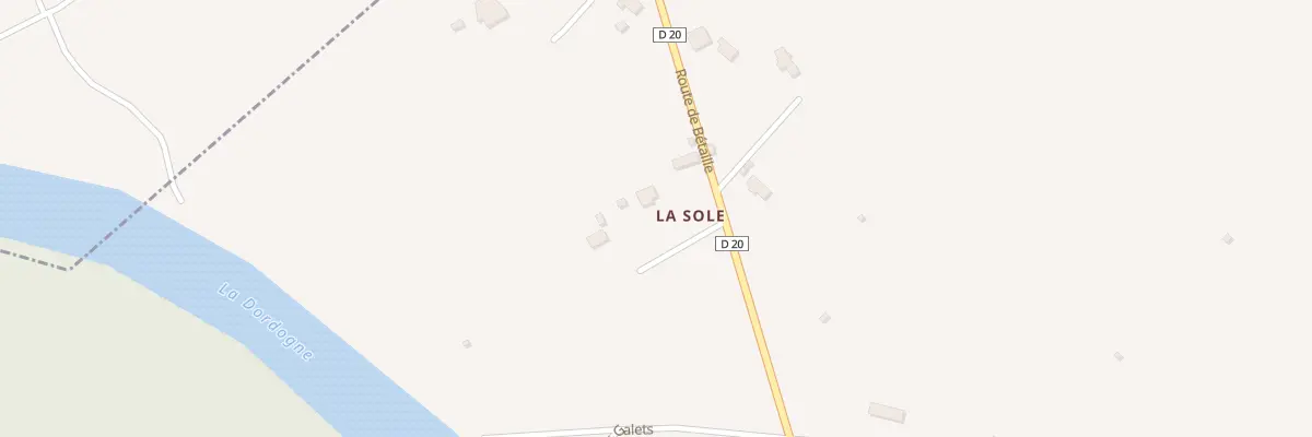 Plan du 40 Imp de la Sole à Carennac