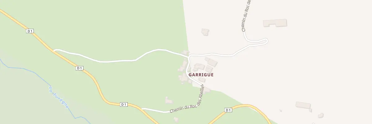 Plan du 62 Garrigue à Roquefort-les-Cascades