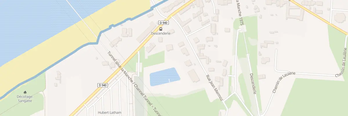 Plan du 100 Rue Jean Mermoz à Sangatte