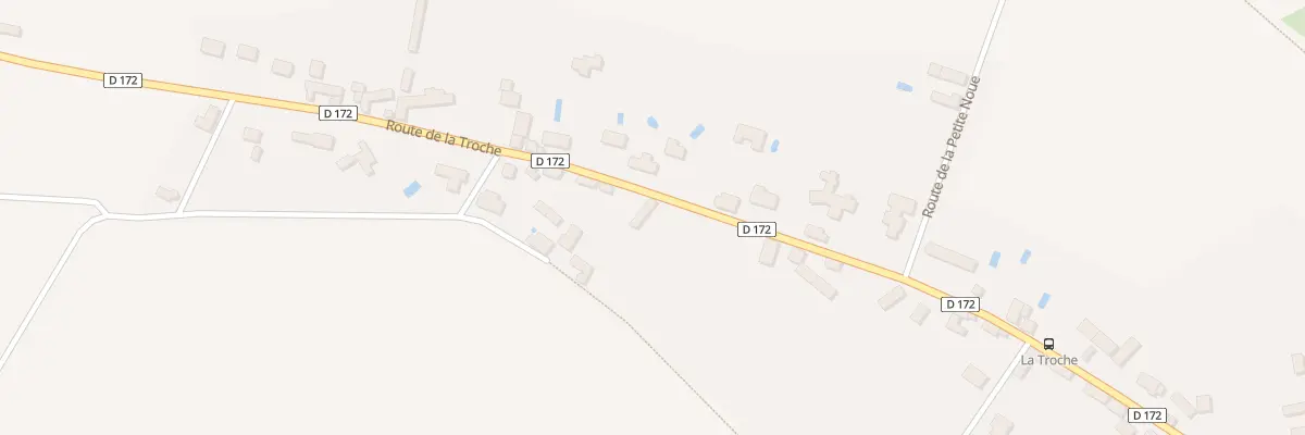 Plan du 43 Rte de la Troche à Grosrouvre