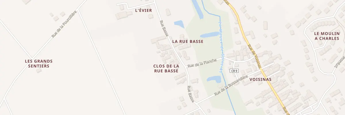 Plan du 47 Rue Basse à Saint-Ay
