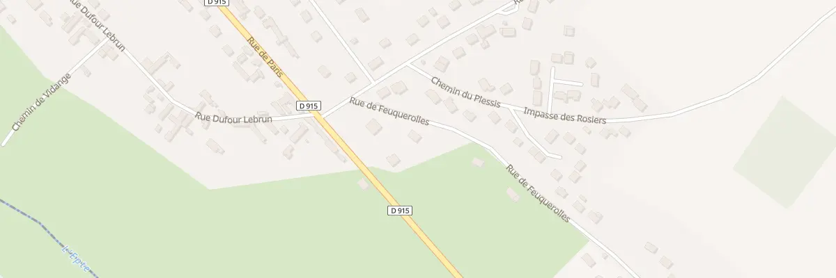 Plan du 6 Rue de Feuquerolles à Talmontiers