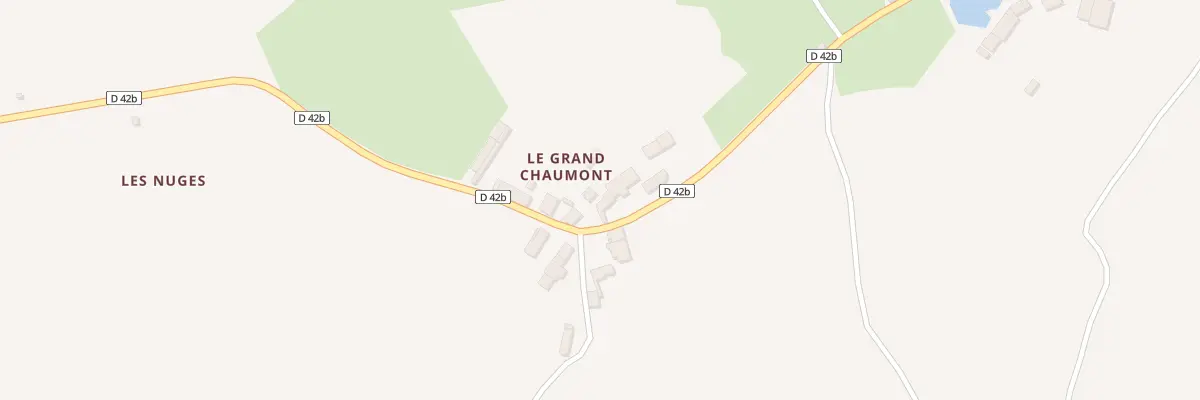 Plan du 5 Le Grand Chaumont à Gournay