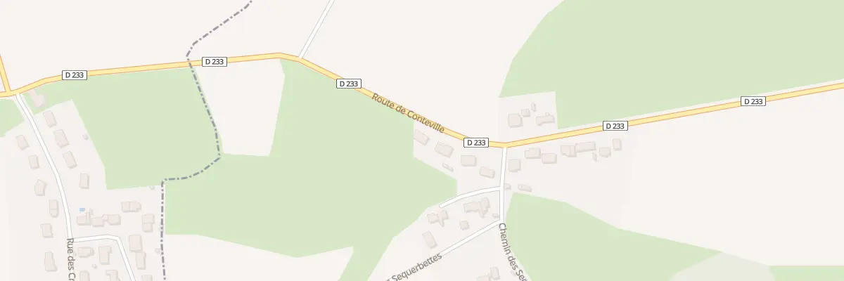 Plan du 1141 Rte de Conteville à Belle-et-Houllefort