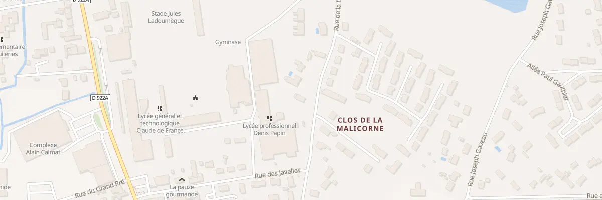 Plan du 50 Rue de la Deniserie à Romorantin-Lanthenay
