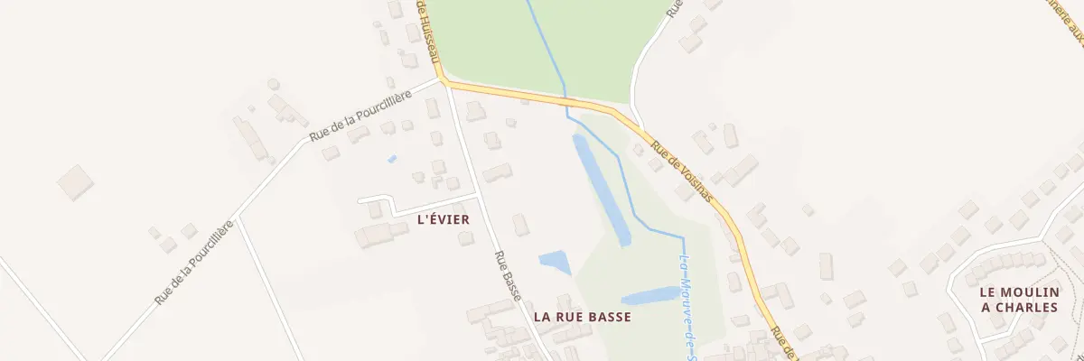 Plan du 20 Rue Basse à Saint-Ay